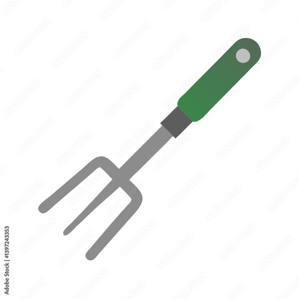 Garden Fork Icon Vector Garden Fork Icon Vector