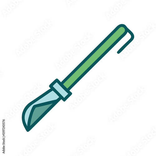Garden Hoe Icon Vector