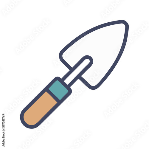Garden Trowel Icon Vector