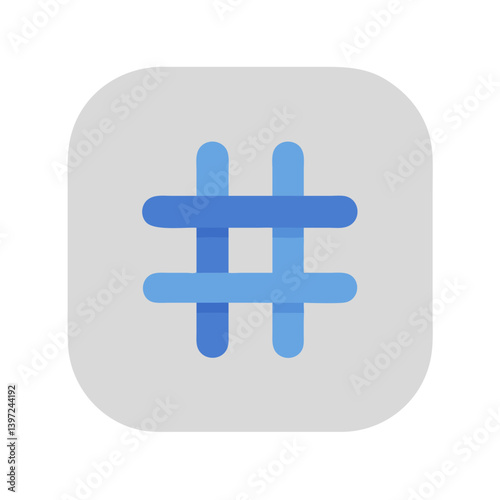 Hashtag Icon Vector