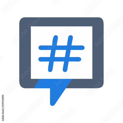 Hashtag Icon Vector