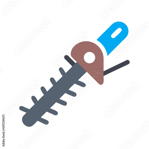 Hedge Trimmer Icon Vector
