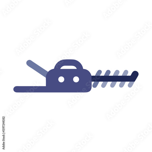 Hedge Trimmer Icon Vector