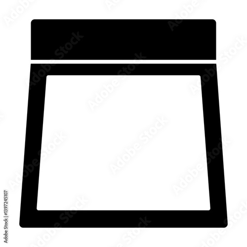 Plyometric box solid icon
