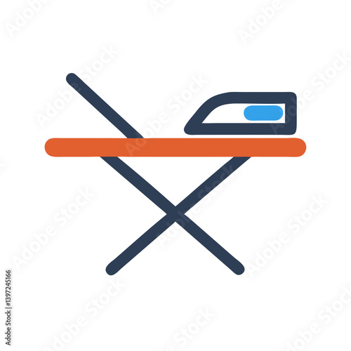Ironing Board Icon Vector