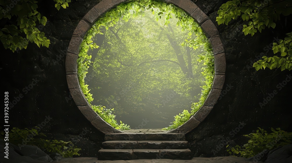 Obraz premium Nature Ancient Portals