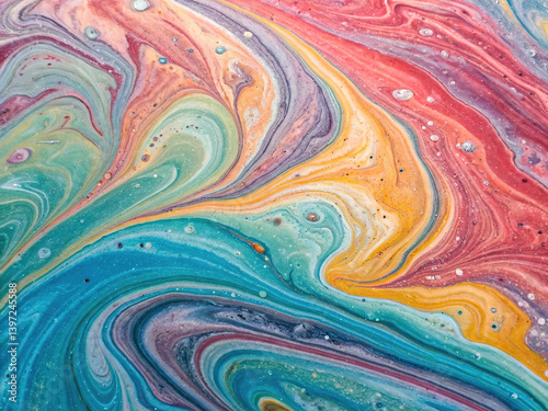 Obraz na płótnie marble abstract colourful background fluid art painting w salonie