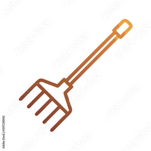Rake Icon Vector