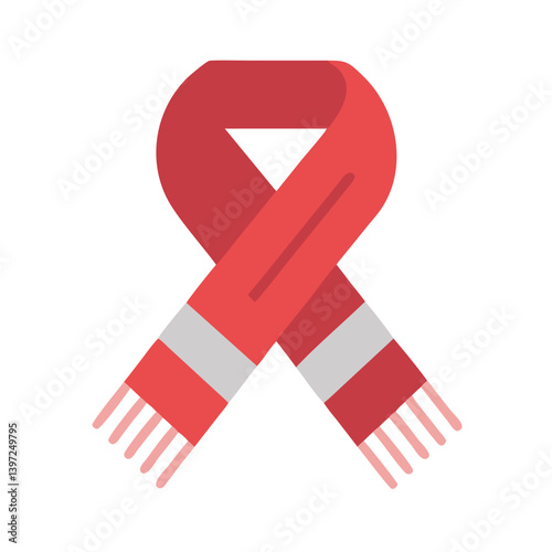 Scarf Icon Vector
