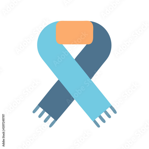 Scarf Icon Vector