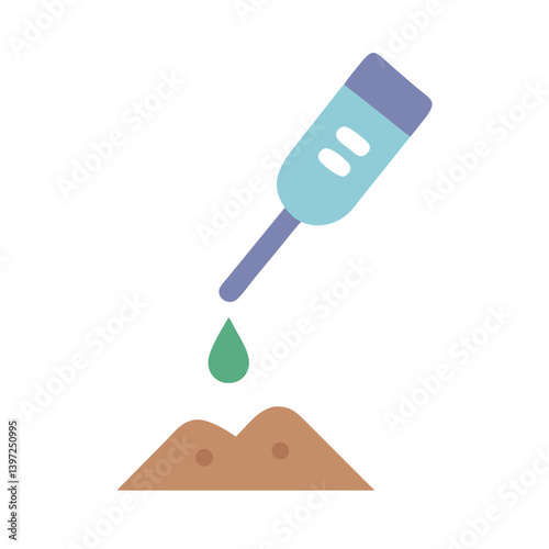 Soil Tester Icon Vector