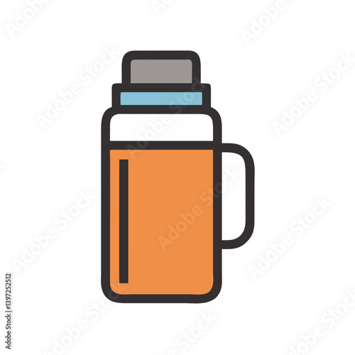 Thermos Icon Vector