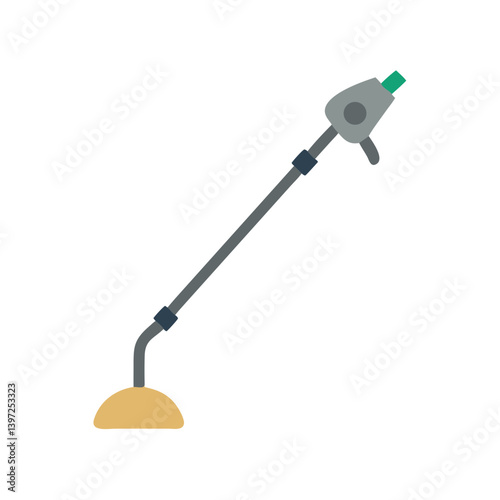 Weed Whacker or String Trimmer Icon Vector