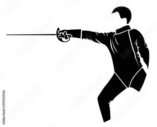 male fencing