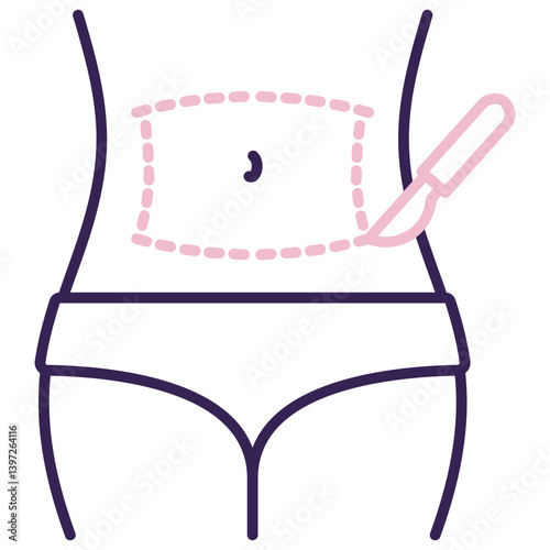 Tummy Tuck Icon