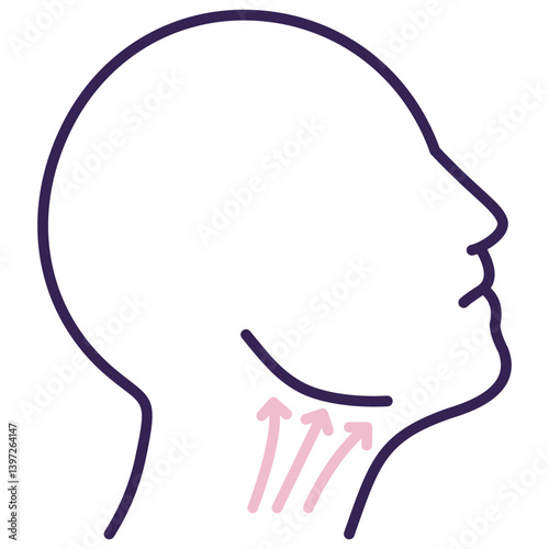 Neck Lift Icon