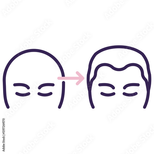 Hair Transplant Icon