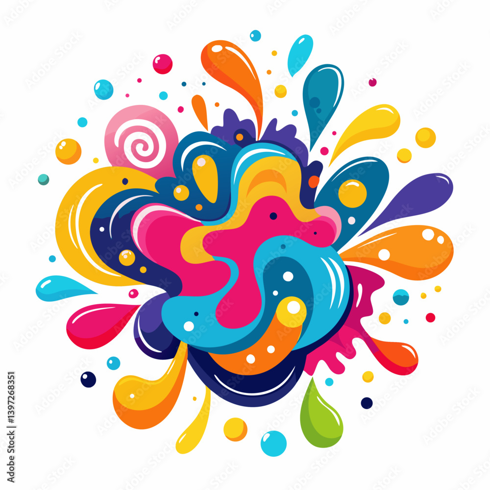 Expressive lines and abstract patterns create a dynamic vector illustration for decor
Expressive lines and abstract patterns create a dynamic vector illustration for decor