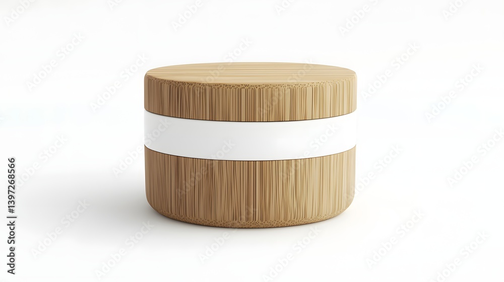 A minimalist design wooden container, exuding eco-friendliness and sustainability, showcases natural texture and craftsmanship, perfect for branding and eco-conscious projects. A minimalist design wooden container, exuding eco-friendliness and sustainability, showcases natural texture and craftsmanship, perfect for branding and eco-conscious projects.