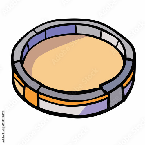 Cartoon Sandpit