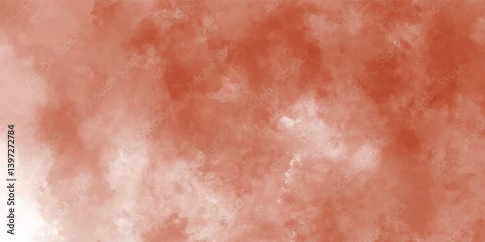 Fototapeta premium Soft Artistic Swirl of Red Pigment in Vapor Form