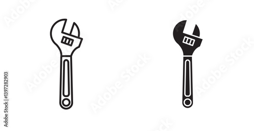 adjustable wrench icon