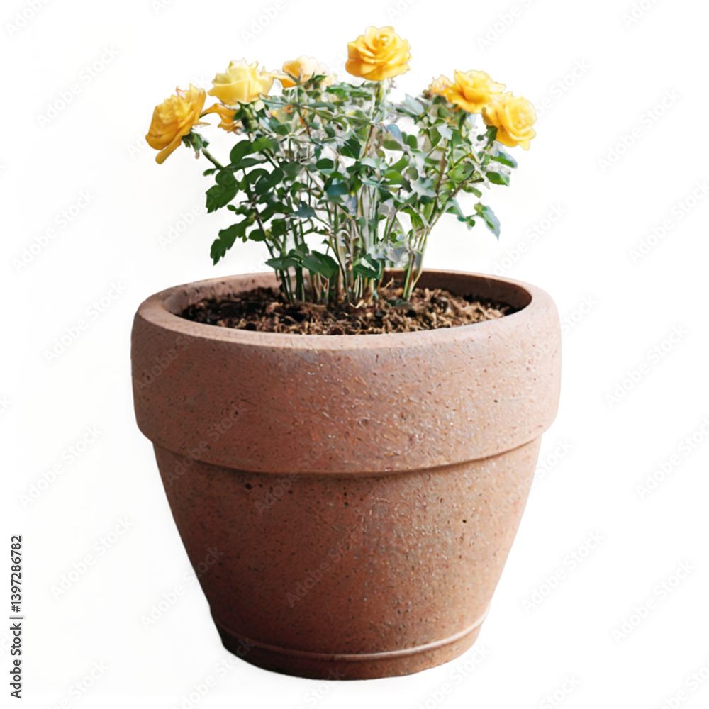 Fototapeta premium flower in a pot
