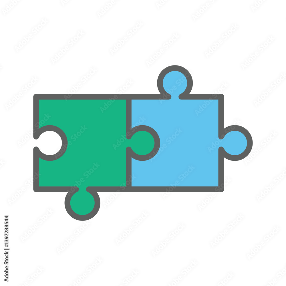 puzzle , icon, flat, design, vector, illustrations, education, style, trendy, collections puzzle , icon, flat, design, vector, illustrations, education, style, trendy, collections