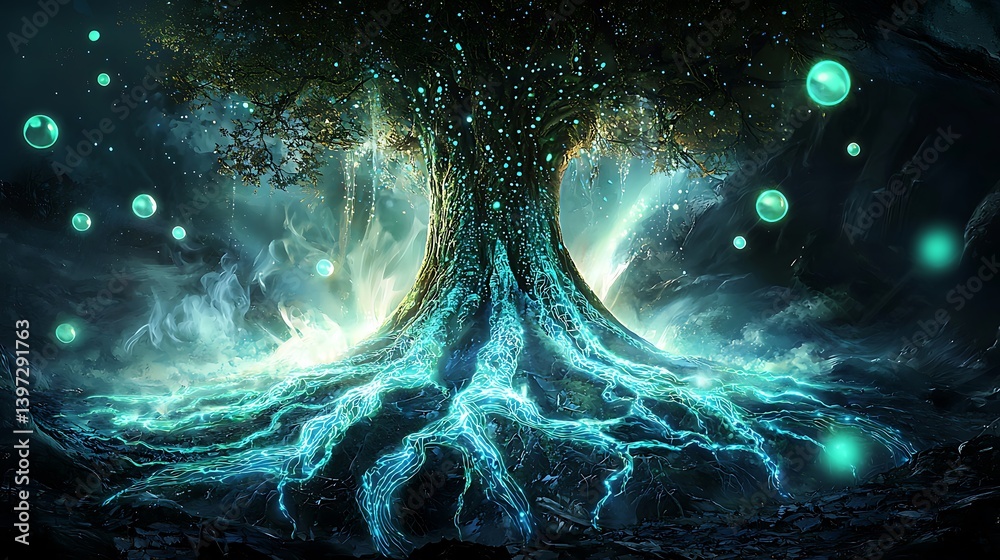 abstract fractal background