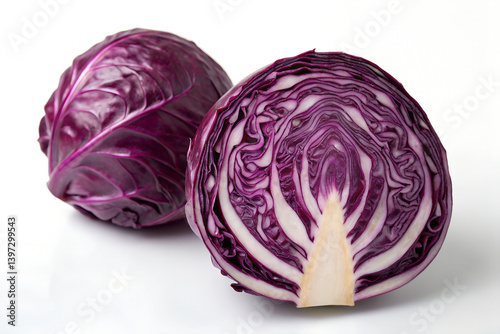 Purple cabbage leaves stock photo
purple Cabbage, Cabbage, Cross Section, Half Full, Red