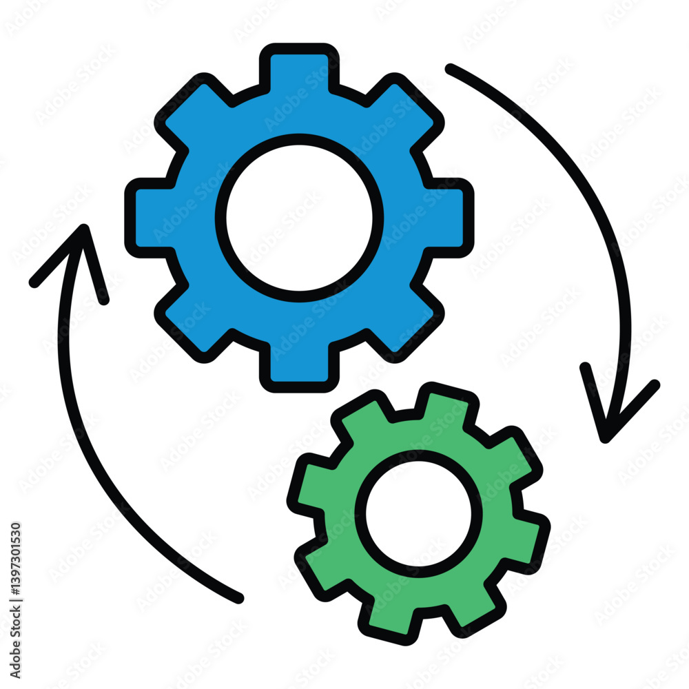 Data Pre-processing Pipeline vector Icon Design Data Pre-processing Pipeline vector Icon Design