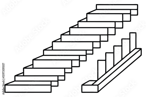 different types of pes stairways