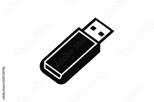 USB silhouette