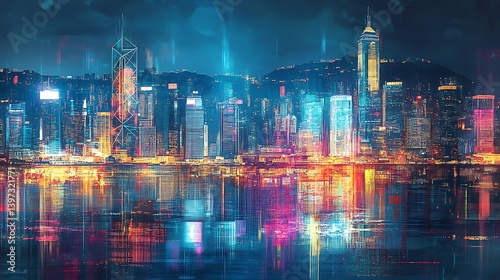 Wallpaper Mural Transformed City Skyline at Sunset  Stunning Urban View







 Torontodigital.ca