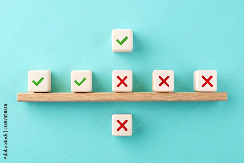 Obraz premium Check box