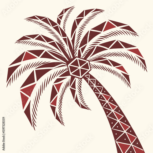 palm tree vector illustration