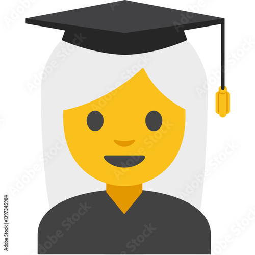 Female Graduate Emoji
