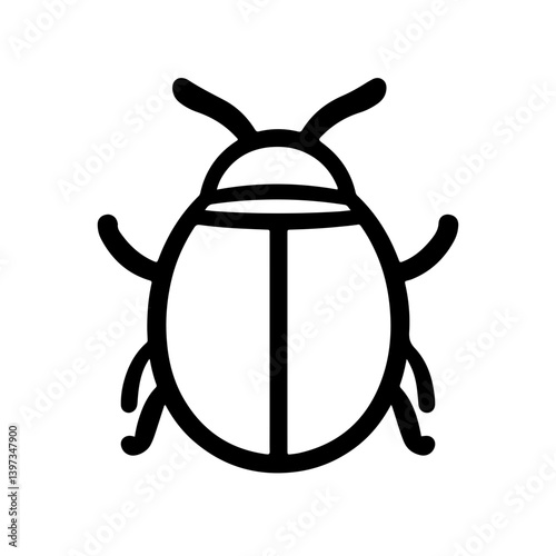 Bug, representing software debugging and cybersecurity threats
