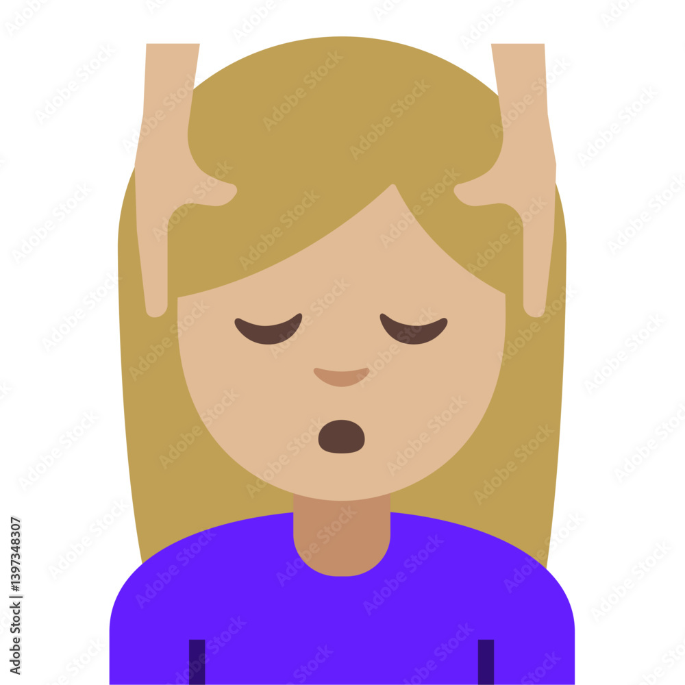 Massage Emoji – Female (Light Skin, Blonde Hair)
Massage Emoji – Female (Light Skin, Blonde Hair)