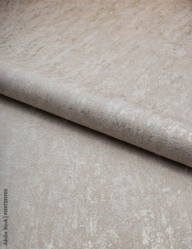 Large roll of wallpaper for the wall with a beautiful texture