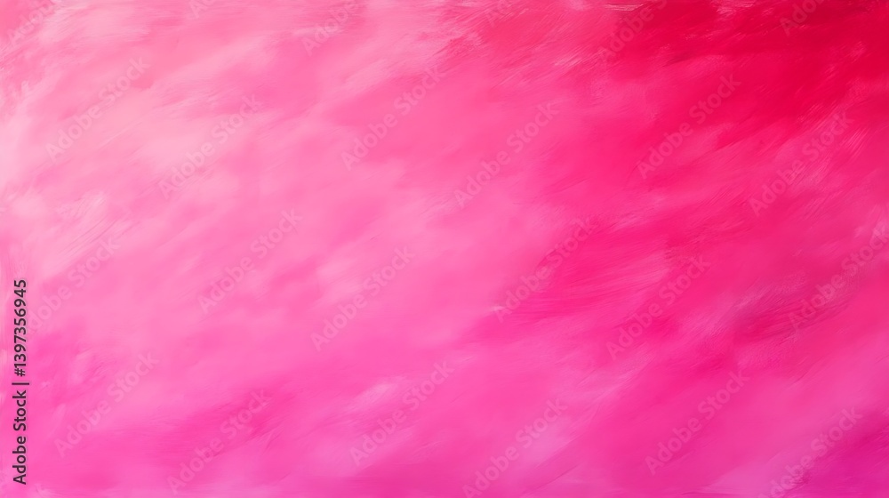 Fototapeta premium Abstract Pink Background in Watercolor and Acrylic Techniques