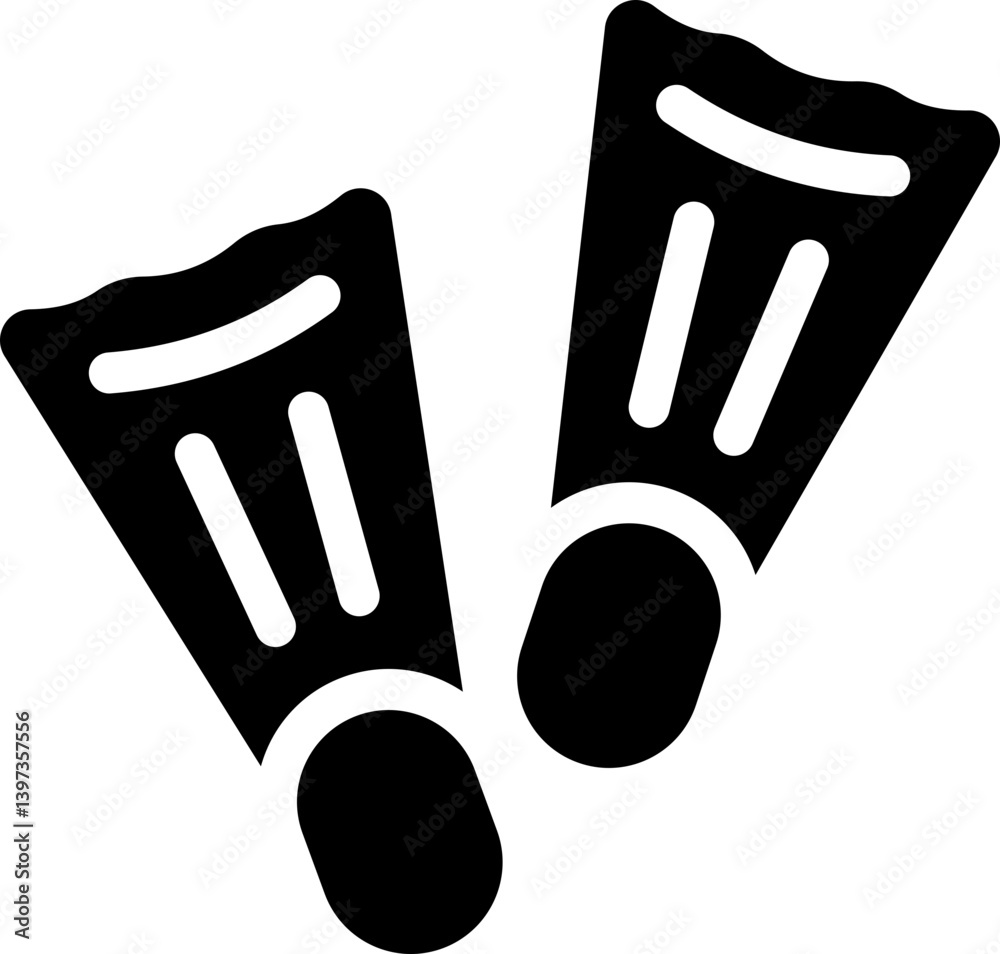 Shuttlecocks icon for badminton and sports. Silhouette icon.