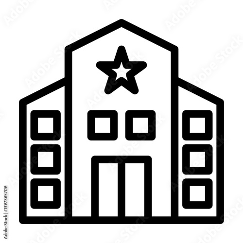 Convention center icon