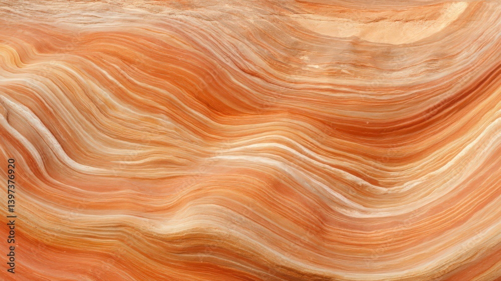 Swirling Orange And Beige Rock Formations Abstract Texture Swirling Orange And Beige Rock Formations Abstract Texture