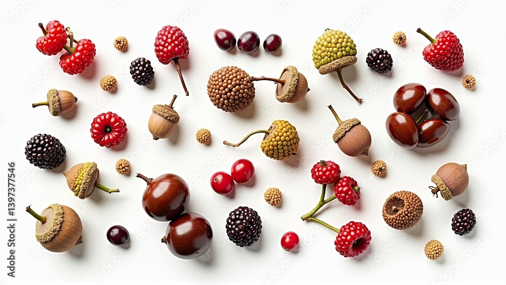 From Berries to Acorns: A Woodland Display From Berries to Acorns: A Woodland Display
