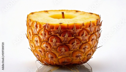 half pineapple flavour