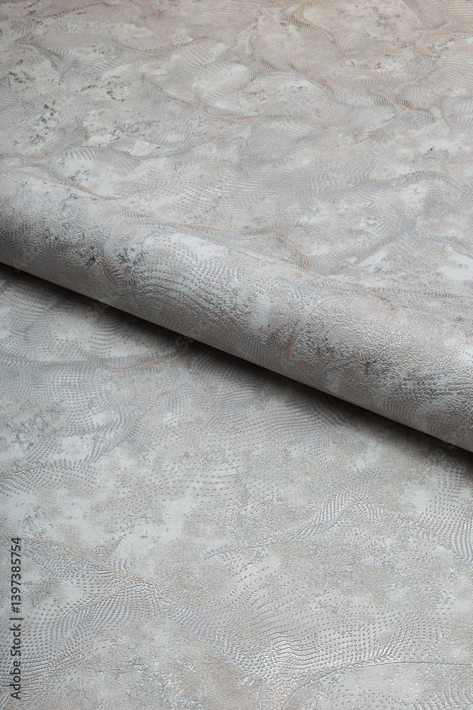 Large roll of wallpaper for the wall with a beautiful texture