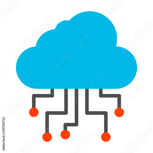 Cloud Computing Icon