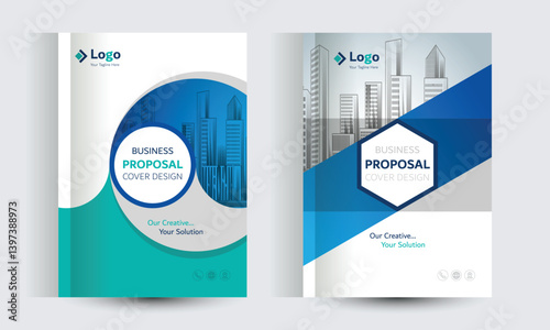 Corporate Business Proposal Cover Design Template
