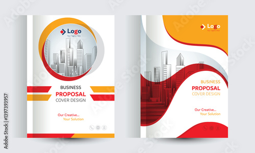 Corporate Business Proposal Cover Design Template